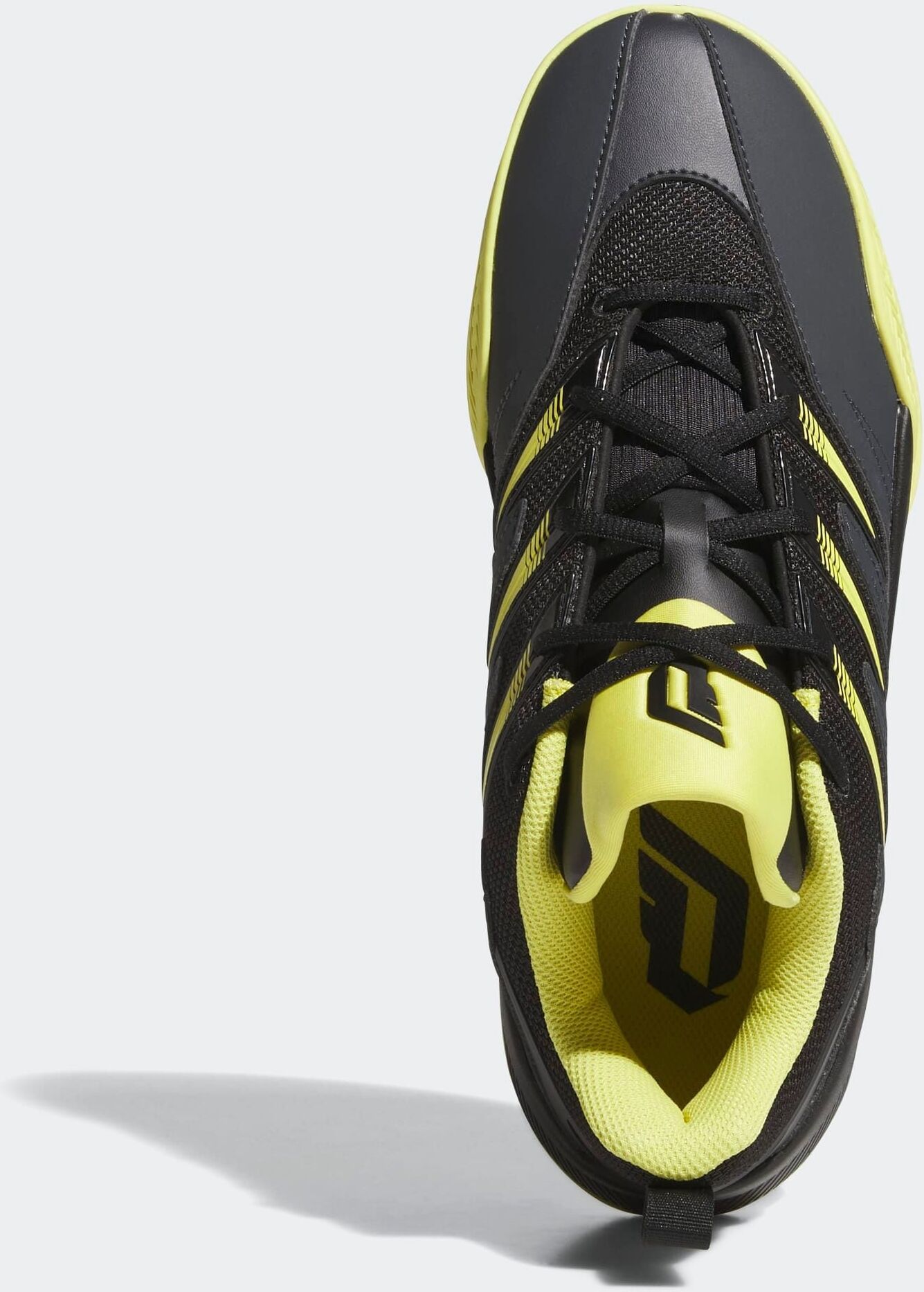 Basketballschuh ADIDAS PERFORMANCE "DAME CERTIFIED 3", Gr. 42, schwarz (core schwarz, pure sulfur, carbon), Synthetik, Textil, Schuhe Basketballschuh core schwarz, pure sulfur, carbon 42