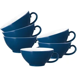 TEETASSEN Life Fashion Classic Blue 140 ml 6er Set