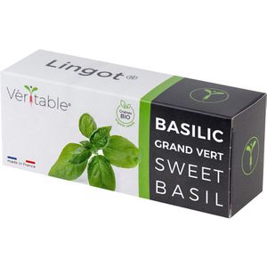 Veritable Saatpad Lingot, Basilikum, mit Samen und Nährstoffen, Bio