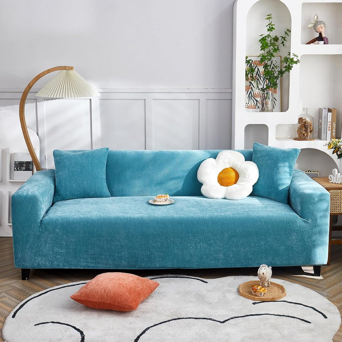 Hoogrekbare Sofabescherming - Moderne Antislip Sofa Cover