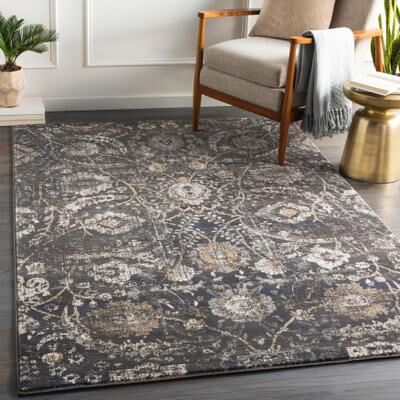 Livabliss Fitz Vintage Floral Area Rug