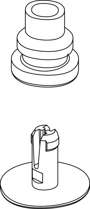 Ideal Standard mit Kappe, Chrom A962149AA