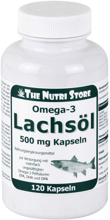 Omega 3 Lachsöl 500 mg Kapseln 120stk