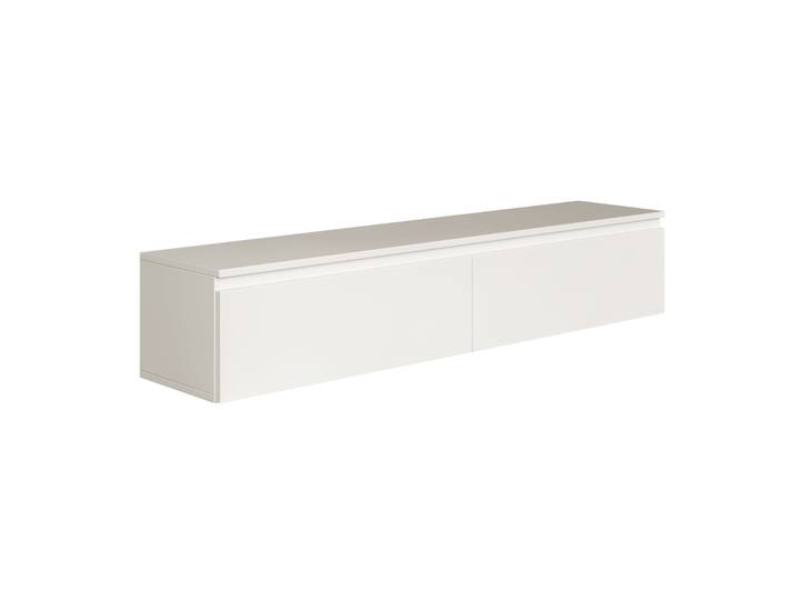 Hängender TV-Schrank Bemmi 150 cm Weiß