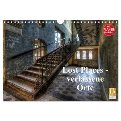 Lost Places - verlassene Orte (Wandkalender 2026 DIN A4 quer), CALVENDO Monatskalender