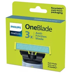 Philips, Zubehör Haarentfernung, OneBlade QP235/50 Ersatzscherkopf (3x)