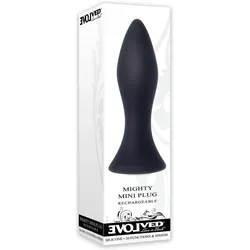 Evolved, Analtoy, Novelties Mighty Mini Plug Schwarz