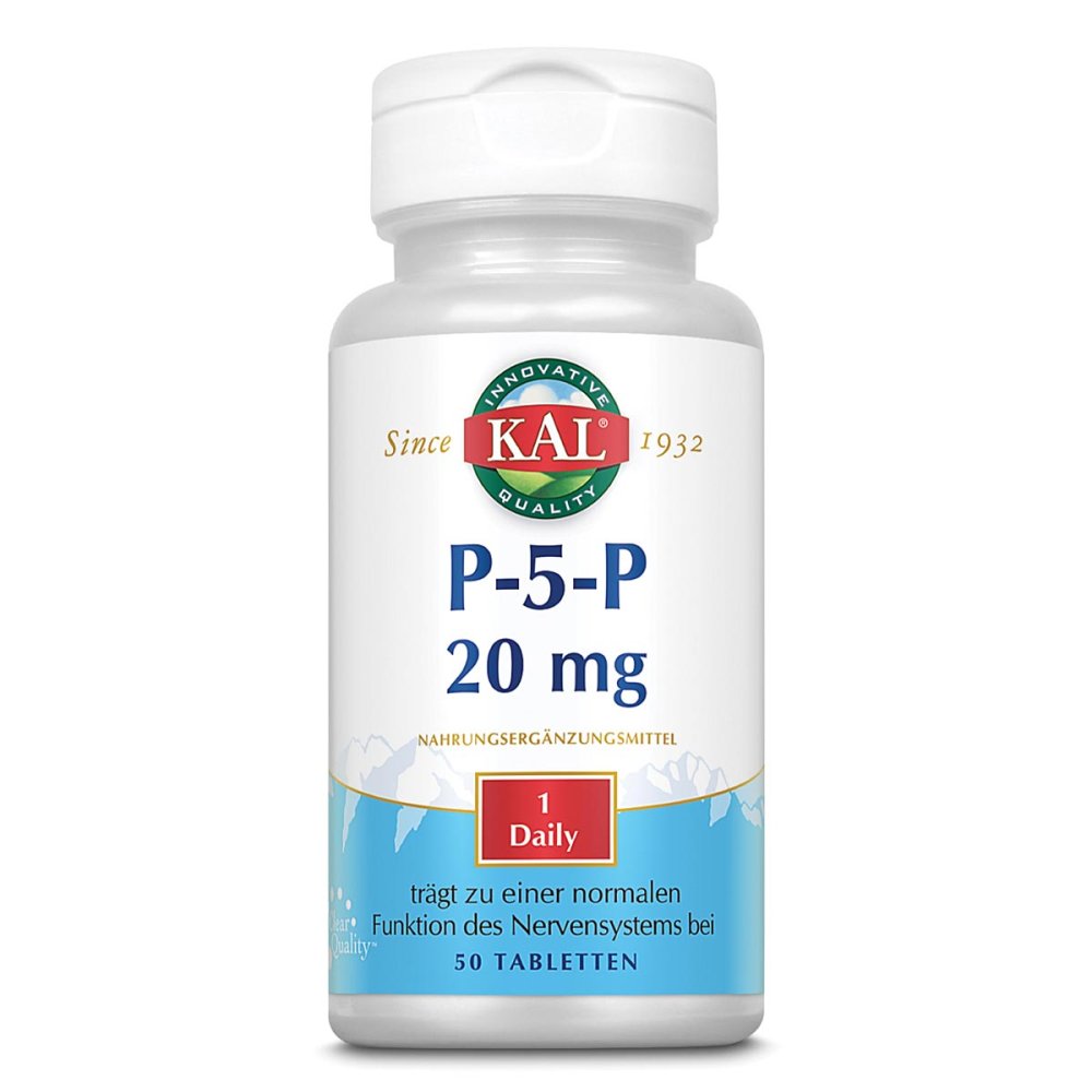 Supplementa GmbH P-5-P Pyridoxal-5-phosphat 20 mg Tabletten 15814398