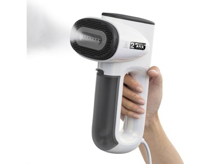 Neakasa Magic 1 Défroisseur vapeur portable avec aspiration\, compact et pliable\, pas de planche à repasser nécessaire\, utilisation à une main