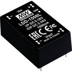 MEAN WELL LDD-1000L DC/DC-Wandler, Print 1000 mA 52 W Anzahl Ausgänge: 1 x Inhalt 1 St.