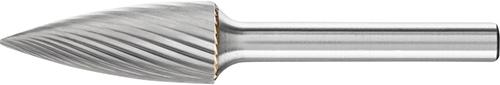 PFERD Hartmetall-Frässtift mit 6-mm-Schaft, Geschossform SPG (Spitzbogen), Zahnung 3