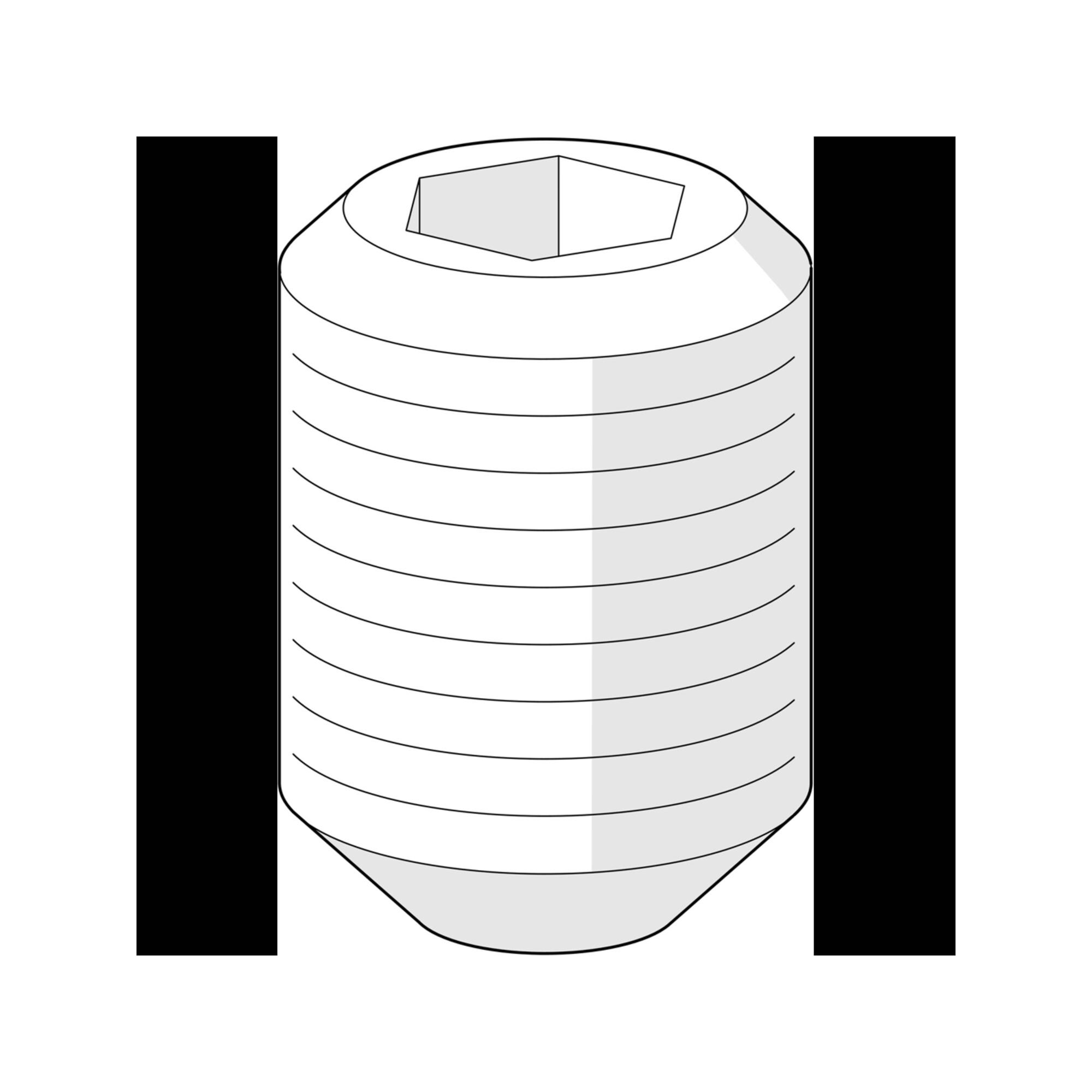Hansa Schraube 59901609 M6 x 9,5 M6x11 SW2,5)
