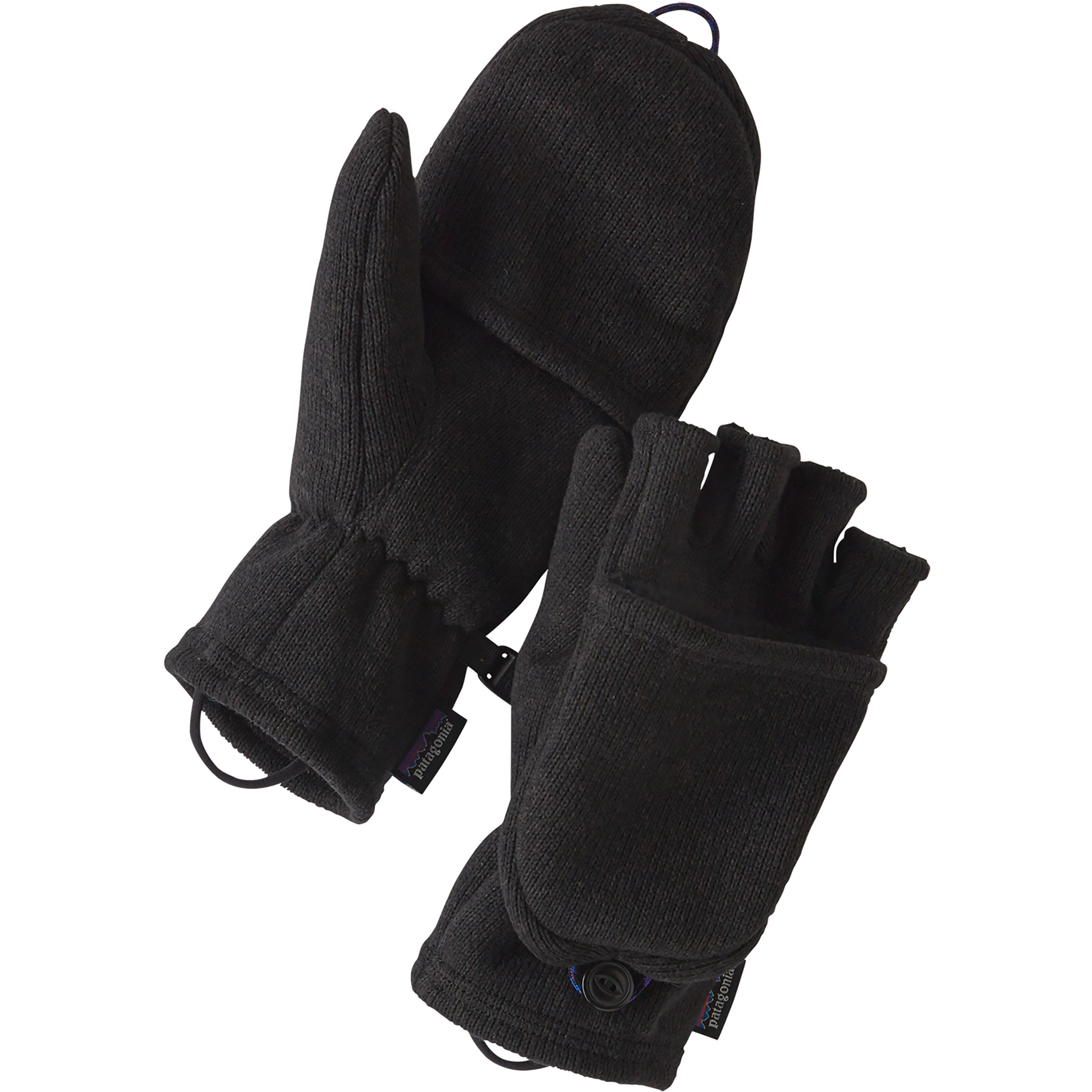 Patagonia Better Sweater Fingerhandschuhe schwarz Größe XS Trekking Atmungsaktiv