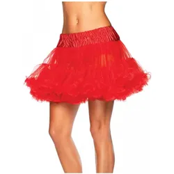 Leg Avenue Petticoat Tüll rot - Rock für Faschingskostüm (One Size)