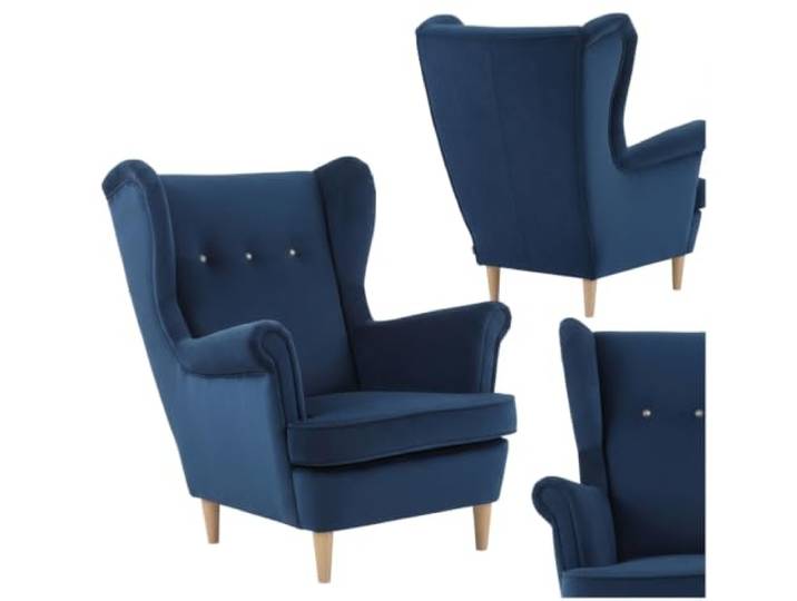 Family Meble Ohrensessel Ari Royal – skandinavischer Sessel, Muster 22