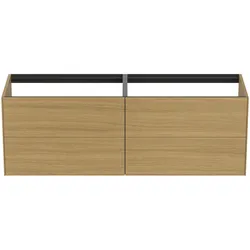 Ideal Standard Waschtischunterschrank Conca, 4 Auszüge, ohne Platte, Eiche hell