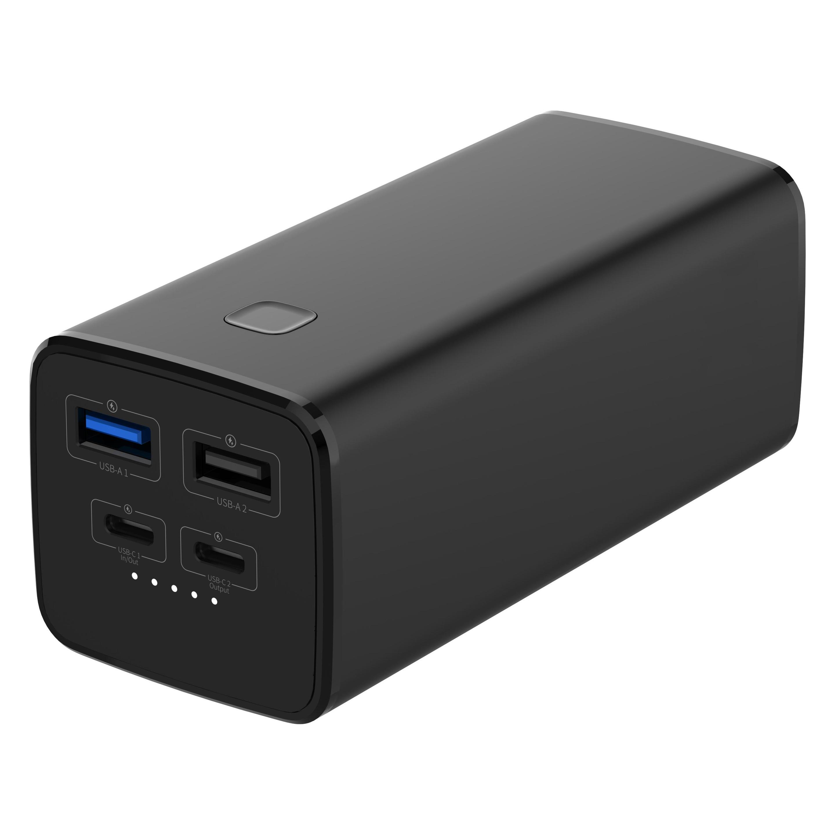 FoneKit Ultra 20K PD65W Power Bank, 20,000 mAh (20000 mAh, 65 W) (UPB20K-PD65W-B)