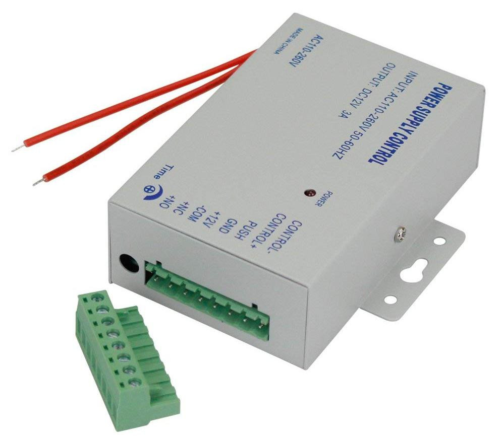Dripio 12V 3A 36W voeding voor toegangscontrolesystemen met vertragingfunctie