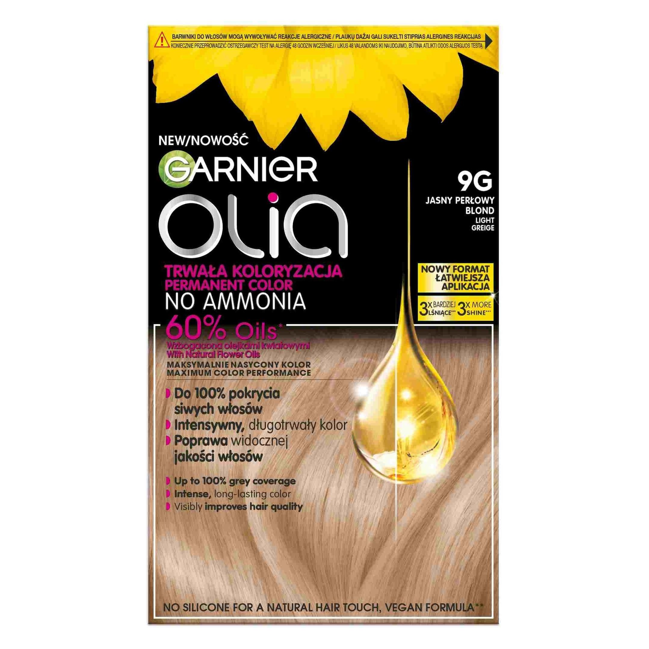 Garnier Olia Haarfarbe 9g Helles Greige (Helles Greige) (49047850)