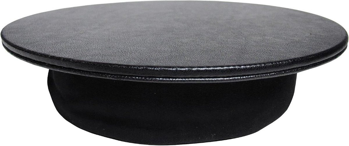 Zitzak Muismat Zwart - Ergonomische en Comfortabele Muismat - Diameter: 21 cm