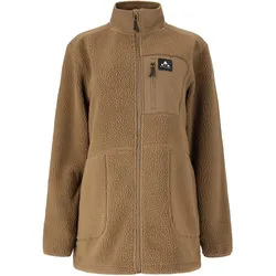 Whistler Felis Teddyfleece-Mantel Damen 5370 - teak 36