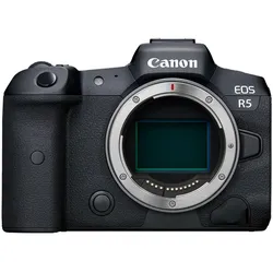 Canon EOS R5 MILC Body 45 MP CMOS 8192 x 5464 Pixel Schwarz