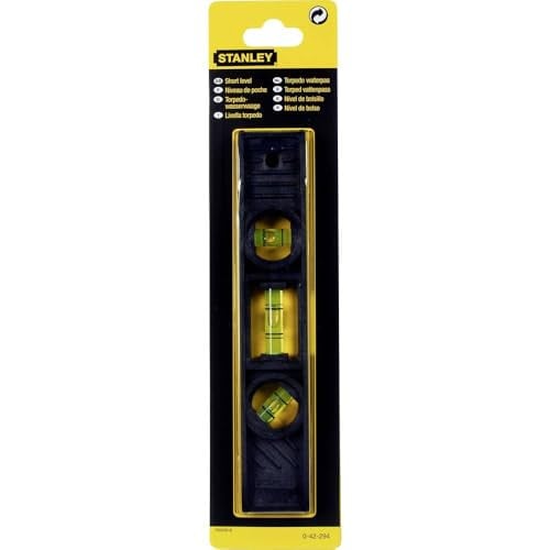 Stanley Torpedo waterpas zwart 20 cm