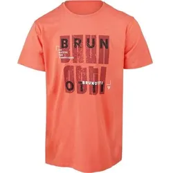 BRUNOTTI Herren Shirt Leeway, Größe M in Rot Rot