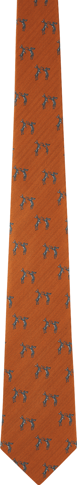 Schöffel Country Ashford Silk Tie - Orange - Size O/S - Men