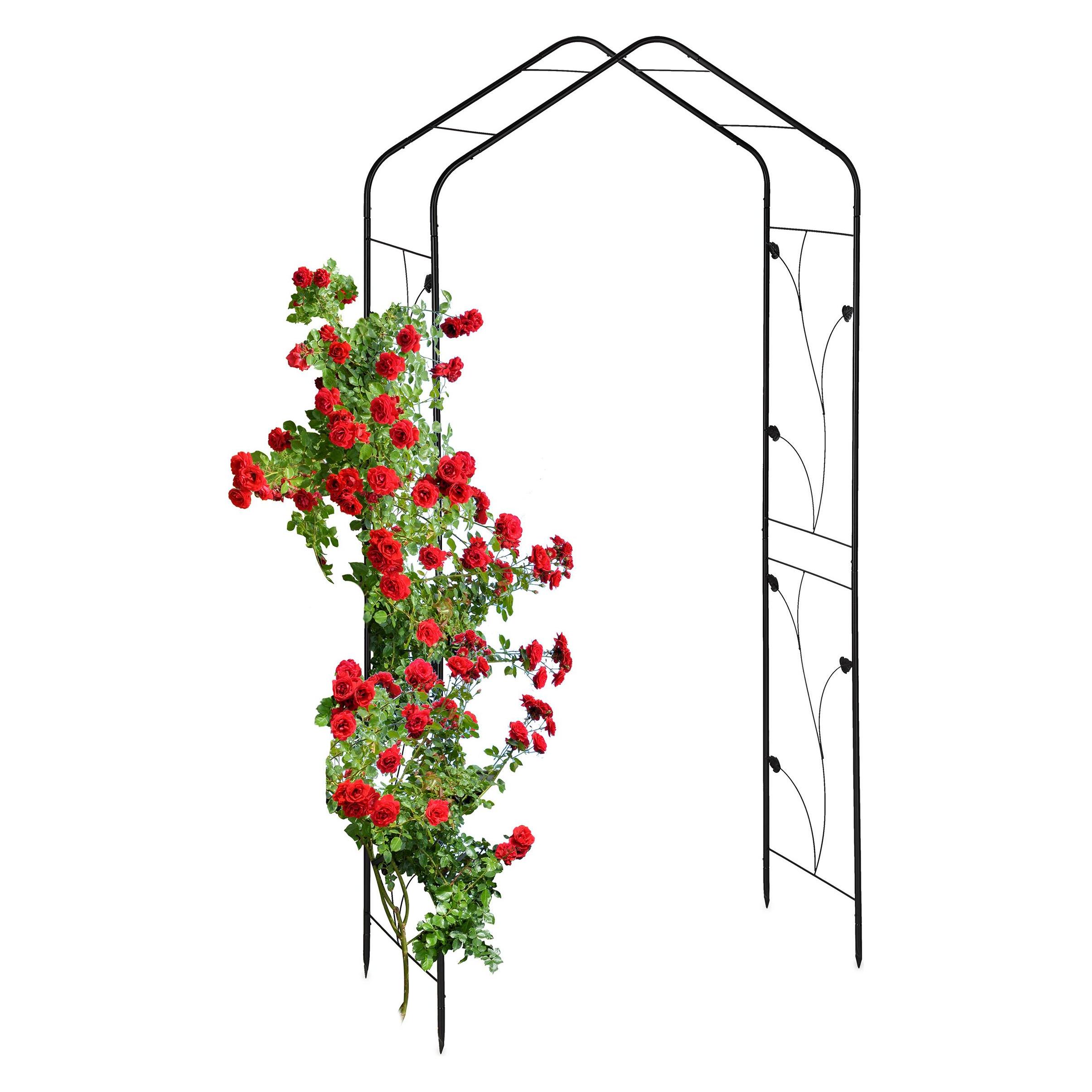 Relaxdays Rosenbogen (41 cm, 106 cm) (4052025415471)