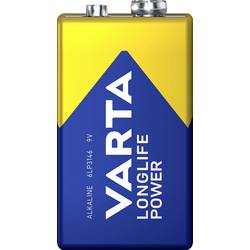 Varta VARTA Longlife Power 9V Stück 9 V Block-Batterie Alkali-Mangan 580 mAh 9 V 20 St. 04922121111