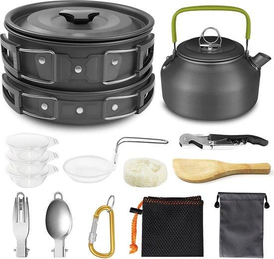 Famanu Robuuste kookset voor wandelen, picknicken en reizen