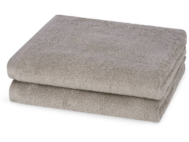 Handtücher ROSS Doubleface - Uni-Farbfond , flanell, natur, B:50cm L:100cm, Frottier, Baumwolle, Handtücher, Handtücher, aus feinster Baumwolle