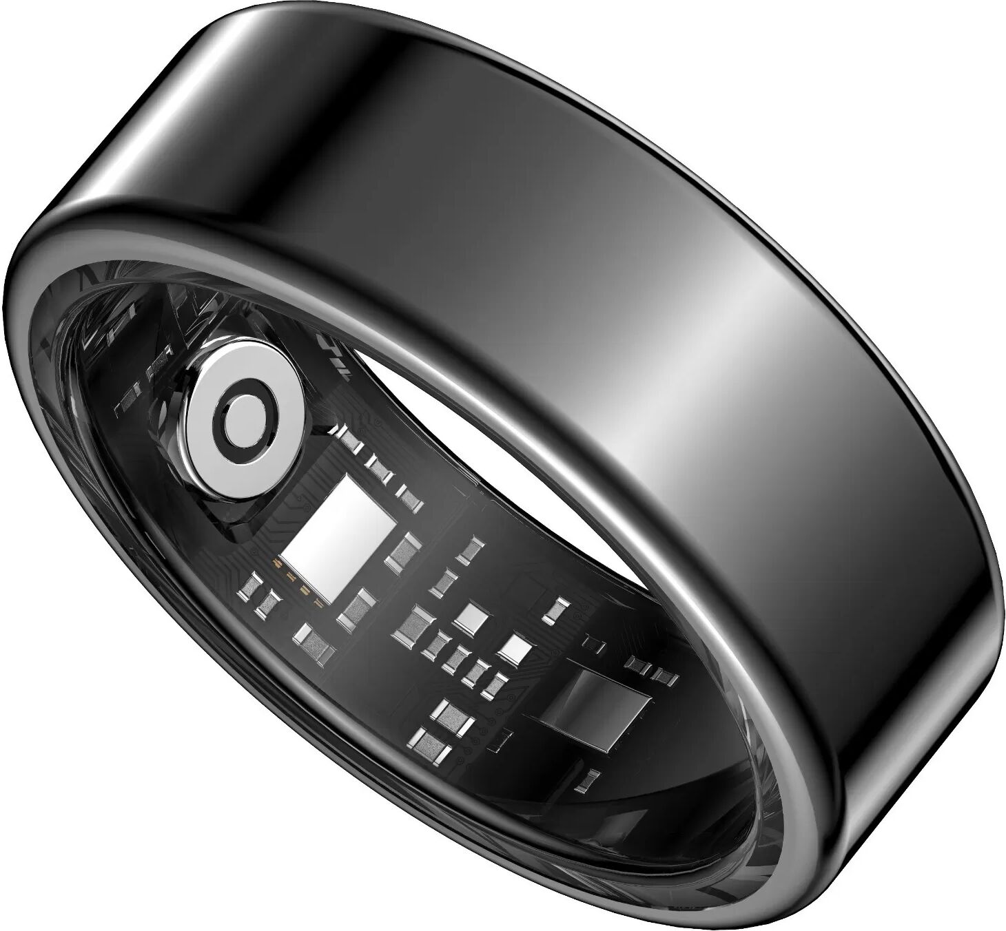 INF IP68+5ATM Wasserdichter Smart Ring – Überwachen Sie Ihre Gesundheit und bleiben Sie verbunden Schwarz 11