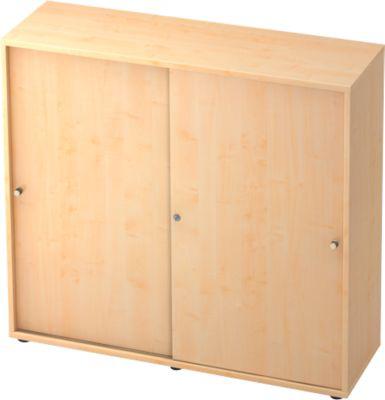 Schiebetürenschrank TOPAS LINE, 3 OH, Ahorn/Ahorn