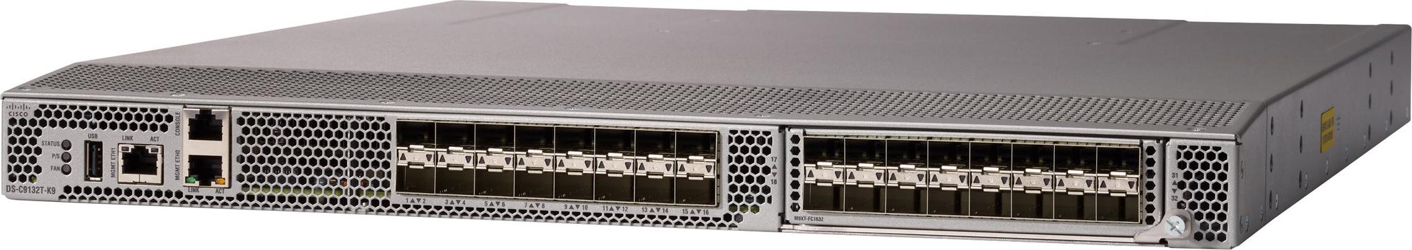 HPE SN6610C 32Gb 32/24 32Gb Short Wave SFP+ Fibre Channel v2 Switch, 1U