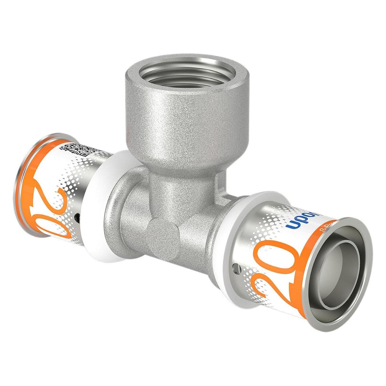 Uponor T-Stck 20 x 1/2" x 20 mm (T-Verbindung) (1070596)