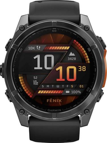Garmin fenix 8 51mm Smartwatch Schwarz
