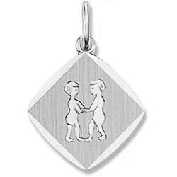 Sternzeichenanhänger ONE ELEMENT "Zwilling Sternzeichen Anhänger aus 925 Silber", silber, Schmuckanhänger, Damen, Zwilling, Silber 925 (Sterlingsilber), Sternzeichen-Anhänger – charmante Geschenkidee voller Persönlichkeit