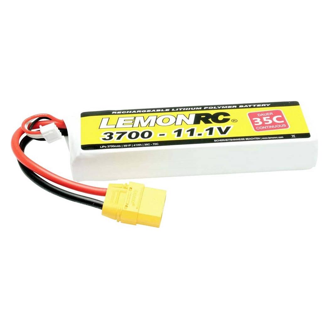 Pichler LEMONRC XT 3700 - 11.1V (35C) Lipo Akku (3700 mAh, 11.10 V) (15728)