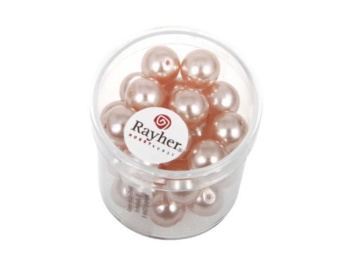 Rayher Renaissance Glaswachsperlen 10 mm 35 Stück