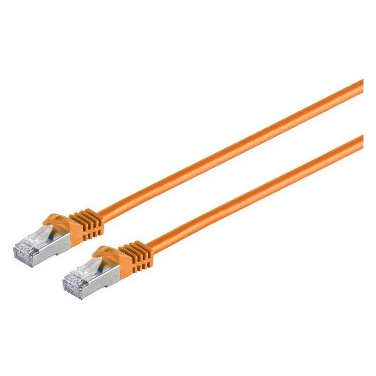 MicroConnect Netzwerkkabel (S/FTP, CAT7, 0.25 m) (SFTP70025O)