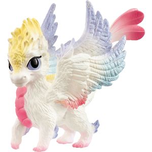 schleich Spielfigur BAYALA 70825, ab 5 Jahre, Regenbogen Babydrache, 9,7 x 7,9 cm