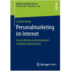 Personalmarketing im Internet, Fachbücher von Caroline Bürge