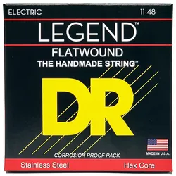 DR Strings Legend Flat Wound FL-11 Extra Lite - Saiten E-Gitarre