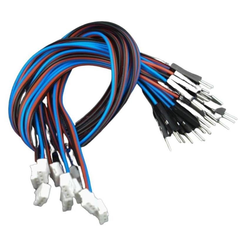 DFRobot Gravity 3pin analoge PH2.0 zu Dupont Male Kabel 30cm 10Stk (24938022)