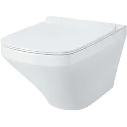 Duravit DuraStyle Wand Tiefspül WC 2552090000 für 4,5 Liter, weiss