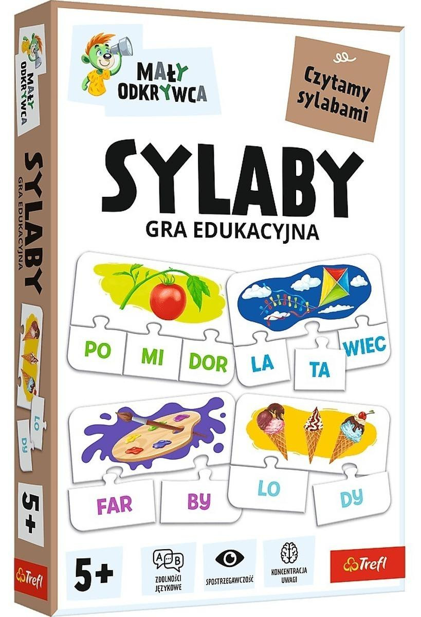 Trefl Kleine ontdekkingsreiziger Spel - Lettergrepen 02813