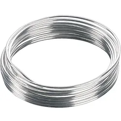 5x Knorr, Draht, Aluminiumdraht 2 mm x 4 m (4 m)
