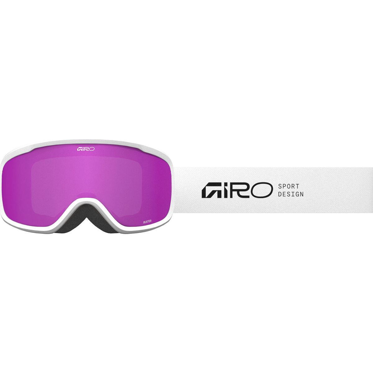 Giro Snow Buster stacked white amber pink 26 300129-012